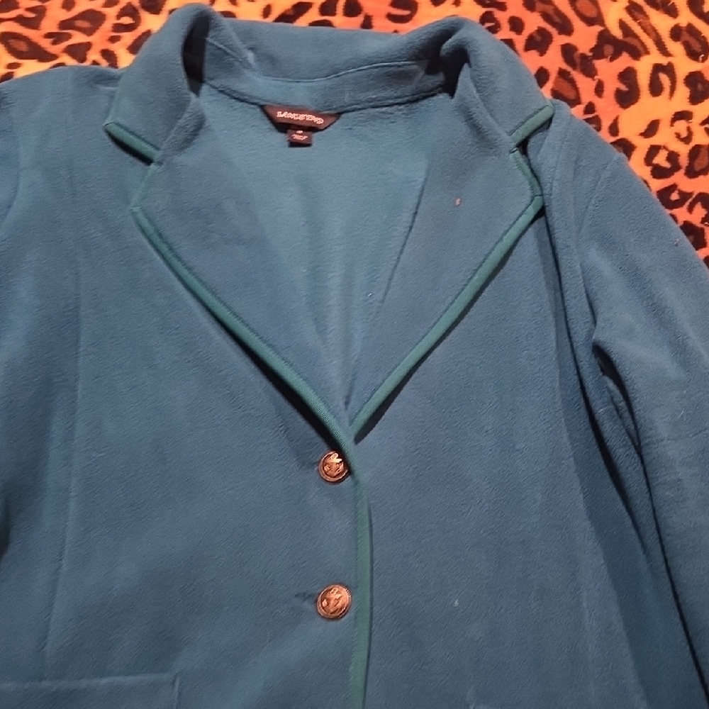 Lands' End Women's Teal Blazer